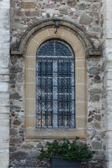 Fototapeta na wymiar Window of a village church