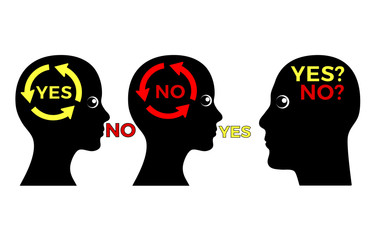 Yes or No Conflicts. Unclear and faulty messages between couple leading to misunderstanding and misinterpretation