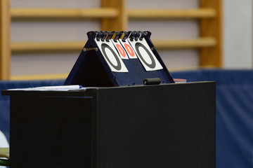 sports counter for table tennis
