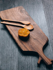 Suzhou style moon cakes, China