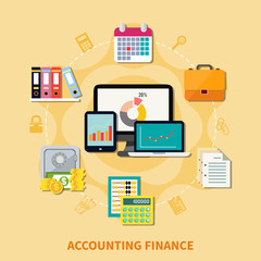 Business And Finance Design Concept 