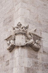 Figures on Wall of Lonja Building; Valencia