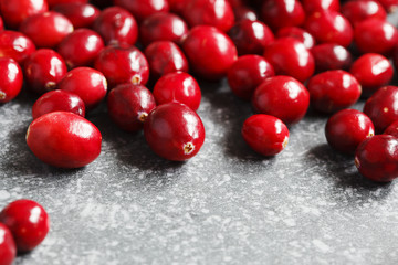 Fresh cranberries.