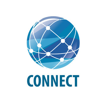vector logo connect