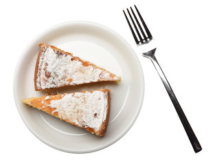 apple pies on white plate