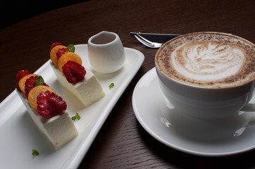 Sweet desserts to coffee