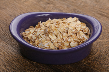 Raw oatmeal