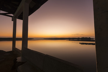 sunrise at Bakunyai island, Satun province , Thailand