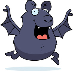 Cartoon Bat Running