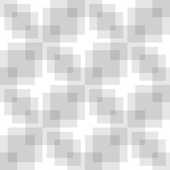 Vector seamless pattern. Modern stylish texture. Gray geometric ornament