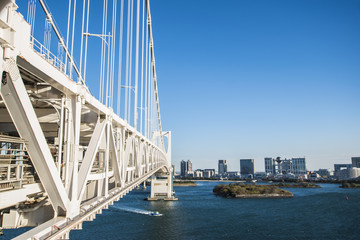 Obraz premium レインボーブリッジからの眺め