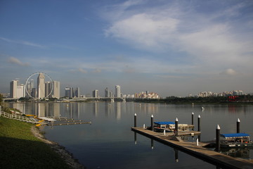 Naklejka premium riverside