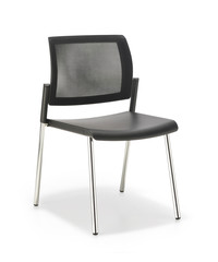 Black Office chair without armrests