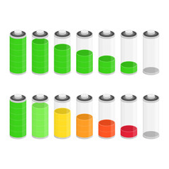 Battery charge status icon.