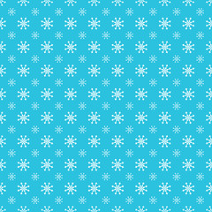 Repeating Snowflake Pattern