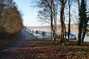 Wanderweg am Wesel-Datteln-Kanal