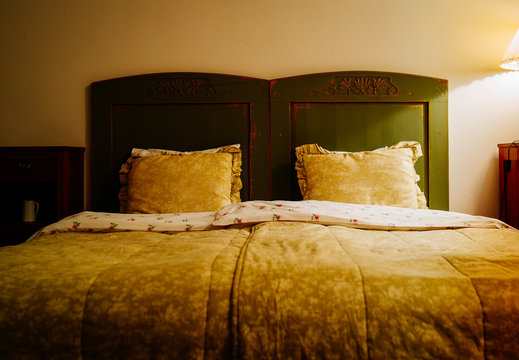 Bedroom with king size bed