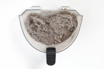 Contener dust vacuum cleaner