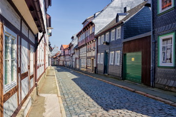 Fototapeta premium Goslar, Fachwerkstadt