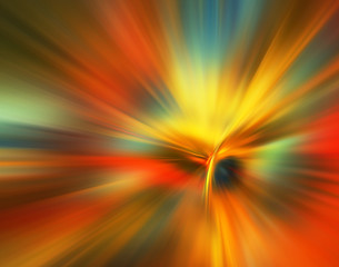 Abstract background in yellow, orange and red colors