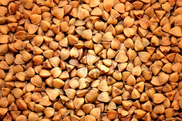 Photo buckwheat background