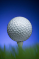 Golf Ball on Tee