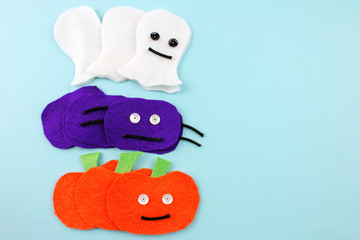 Halloween de fieltro