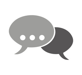 speech bubble message isolated icon vector illustration design