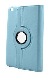 Tablet cover blue closed back