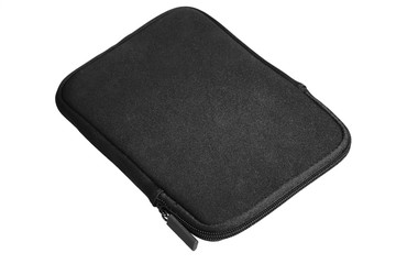 Tablet case cover bag black back angle