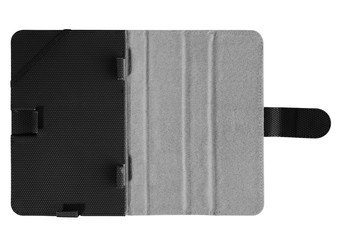 Tablet etui case inside black open flat small