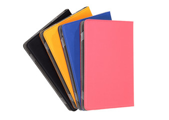 Tablet case cover colors set back