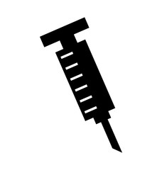 syringe medical isolated icon vector illustration design