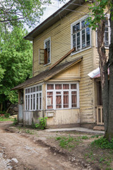 Part of the old house.