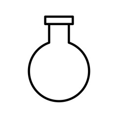 tube test isolated icon vector illustration design