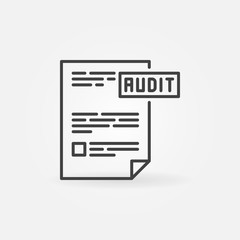 Audit concept icon