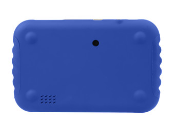 Tablet for kids back blue white and green