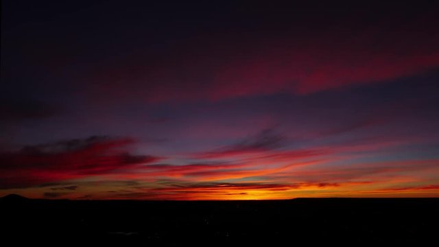 Colorful Sunrise Timelapse