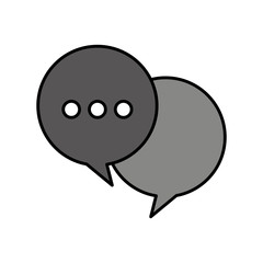 speech buble isolated icon vector illustration design