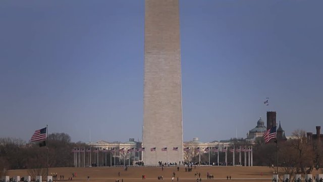 Washington Monument time lapse