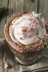 Homemade Peppermint Hot Chocolate