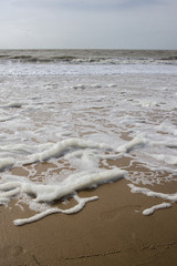 beach on the west coast of France, Vendee, l'Aiguillon sur Mer
