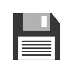floppy disk isolated icon vector illustration design