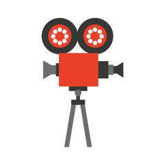 Obraz premium video camera isolated icon vector illustration design