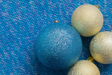  background with Christmas balls
