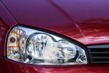 exterior automotive headlights
