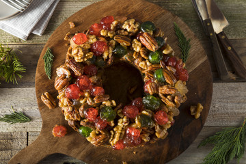 Homemade Festive Holiday Fruitcake