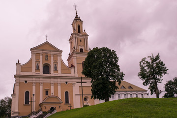 Obraz premium The Catholic Church in Belarus, Grodno