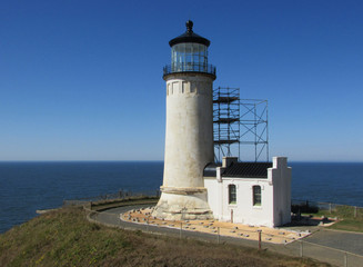 Fototapeta na wymiar North Head Lighthouse at Cape Disappointment,, Washington state