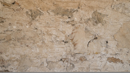 Brown sand stone texture, wall surface of old building